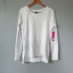 Yogalicious gray crew